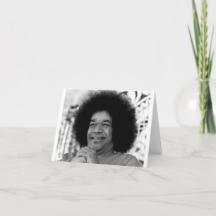 Tarjeta de saludo Sathya Sai Baba