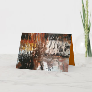 Tarjeta de saludo Seascape - El Fin