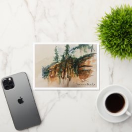 Tarjeta de saludo Sedona Rocks