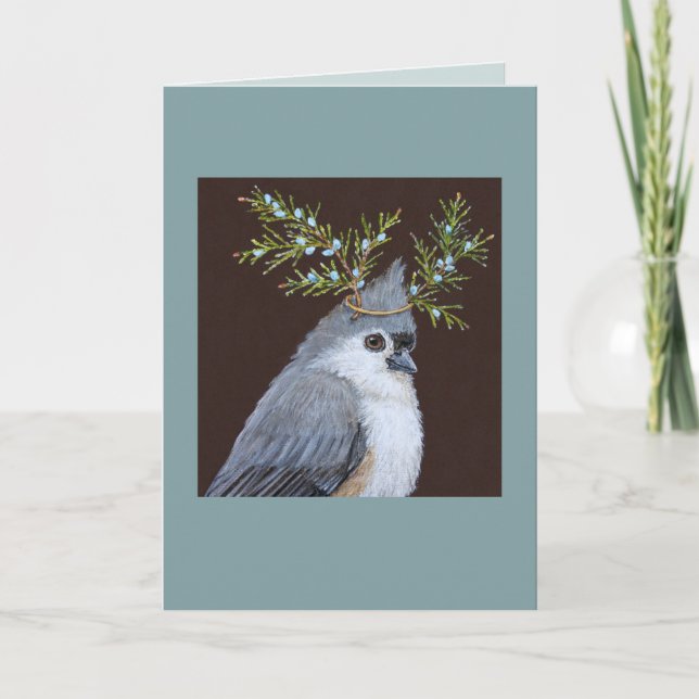 Tarjeta de saludo Shy but Sly (Anverso)