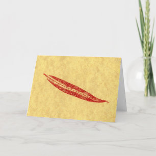 Tarjeta de saludo "Simple Willow" Country Roads