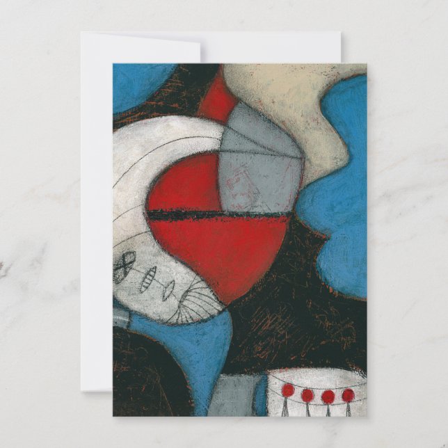 Tarjeta de saludo Snare Drum (Anverso)