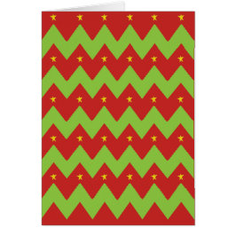 Tarjeta de saludo/sobres "Árboles de Navidad" para