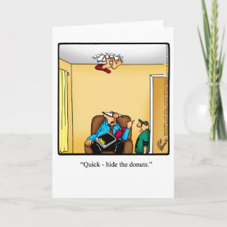 Tarjeta de saludo "Spectickles" de Humor de Dieta