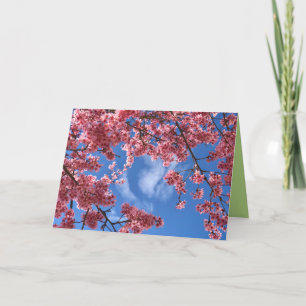Tarjeta de saludo Spring Blooms