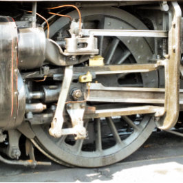 tarjeta de saludo STEAM TRAIN