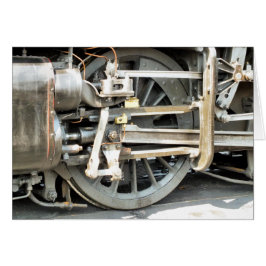 tarjeta de saludo STEAM TRAIN
