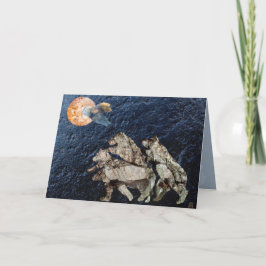 Tarjeta de saludo Tangerine Moon