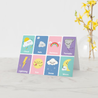 tarjeta de saludo "tiempo"