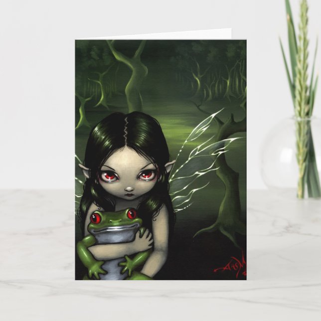Tarjeta de saludo "To Love a Frog" (Anverso)