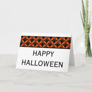 Tarjeta de saludo Uptown Glam Fancy Halloween