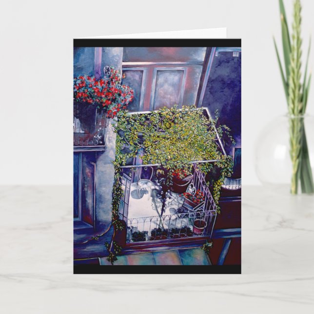 Tarjeta de saludo Ventian Afternoon (Anverso)