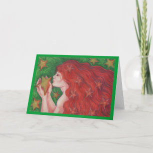 Tarjeta de saludo Virgo Zodiac