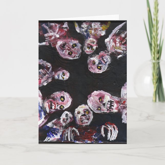 Tarjeta de saludo "Wake Up Dead" de jack larson (Anverso)