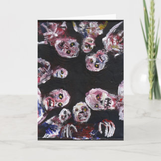 Tarjeta de saludo "Wake Up Dead" de jack larson