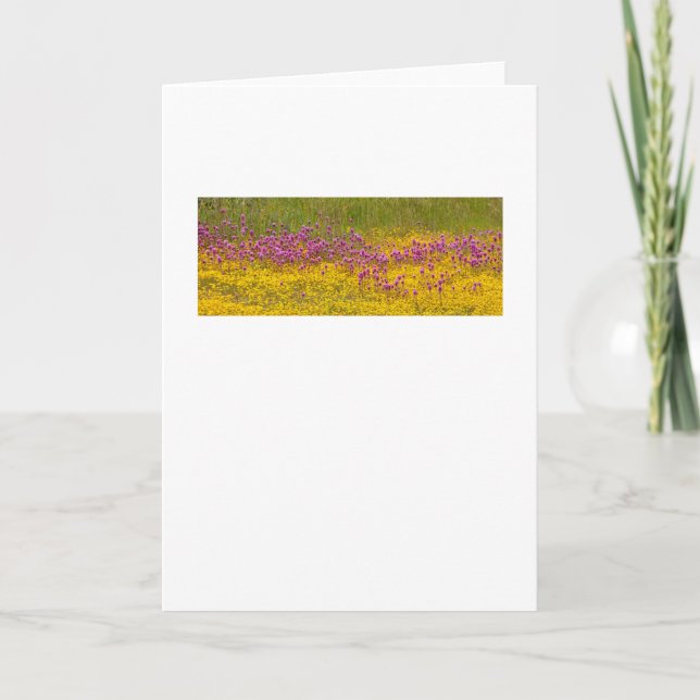 Tarjeta de saludo Wildflower Superbloom (Anverso)