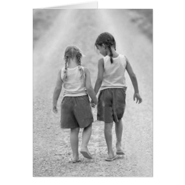 Tarjeta de Saludos - Amigas (Frente)