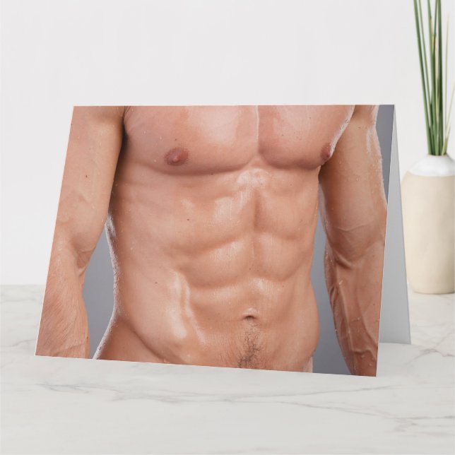 Tarjeta de saludos de Hot Guy de Treasure Trail (Anverso)