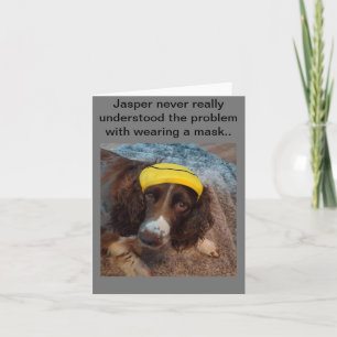 Tarjeta de saludos en blanco