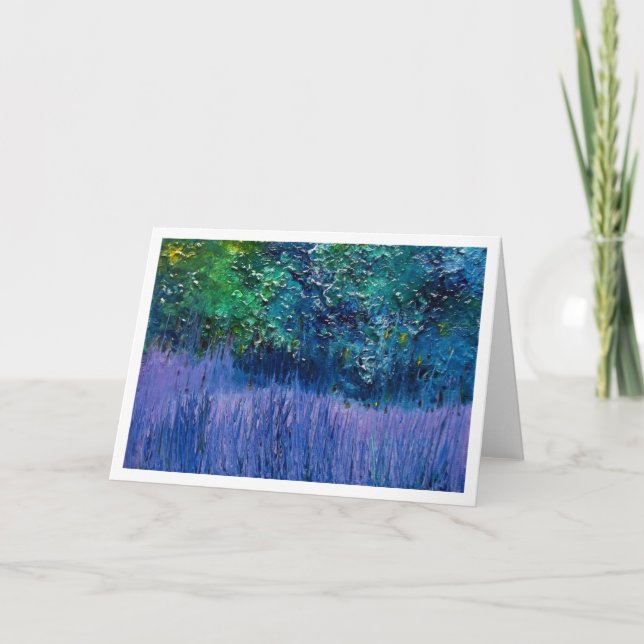 Tarjeta de saludos en blanco de Viktor Tilson (Anverso)