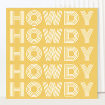 Tarjeta de saludos Howdy Southern Charm