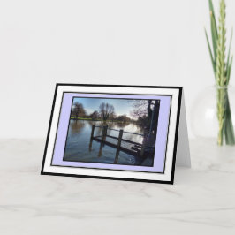 Tarjeta de saludos River Avon, Stratford-Upon-Avon
