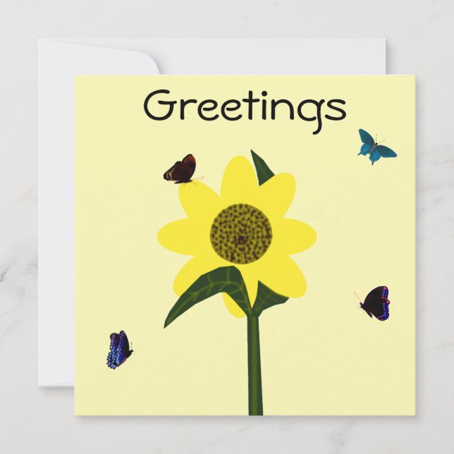 Tarjeta de salutaciones (Anverso)