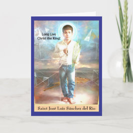 Tarjeta de San José Luis Sánchez del Río