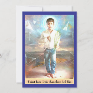 Tarjeta de San José Luis Sánchez del Río