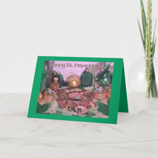 Tarjeta de San Patricio (Anverso)