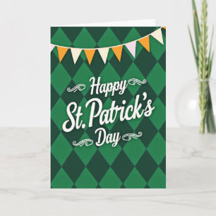 Tarjeta de San Patricio de Argyle Esmeralda