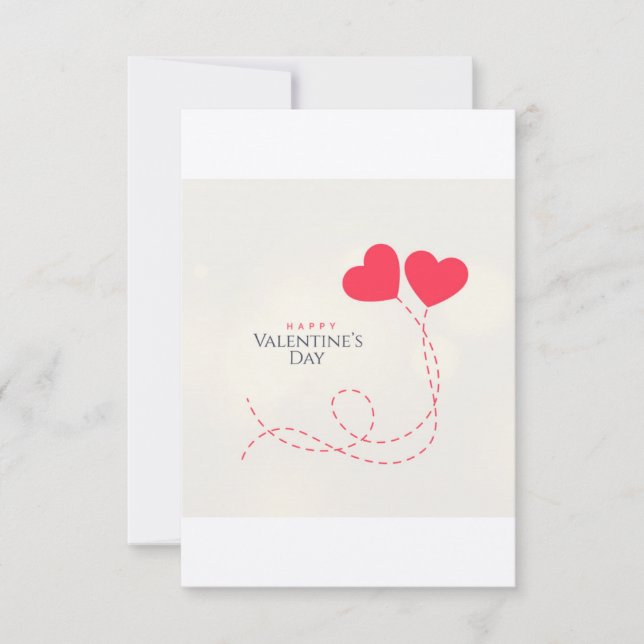 Tarjeta de San Valentín (Anverso)