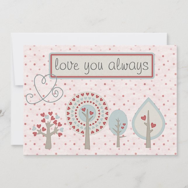 Tarjeta de San Valentín (Anverso)