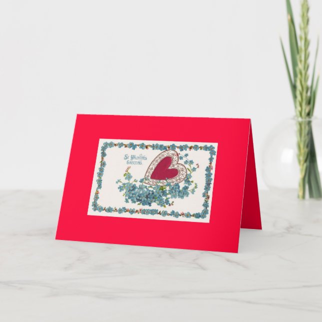 Tarjeta de San Valentín (Anverso)