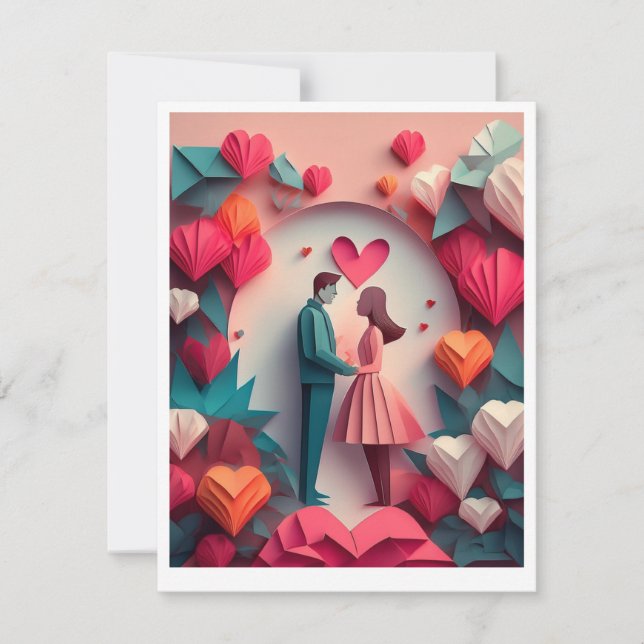 Tarjeta de San Valentín (Anverso)