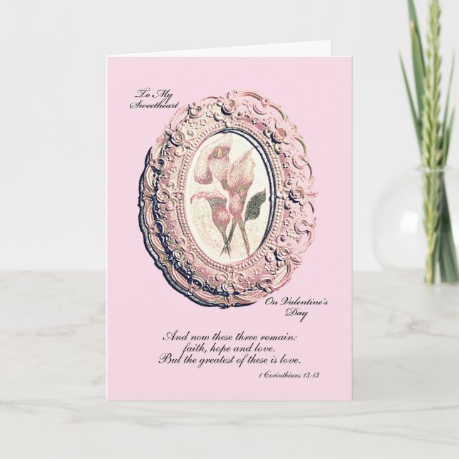 Tarjeta de San Valentín (Anverso)