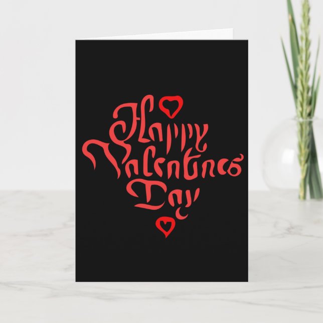 Tarjeta de San Valentín (Anverso)