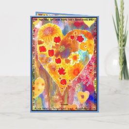 Tarjeta de San Valentín con rosa, rojo, amarillo, 