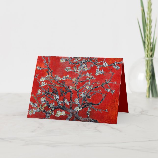 Tarjeta de San Valentín con un Vincent van Gogh (Anverso)