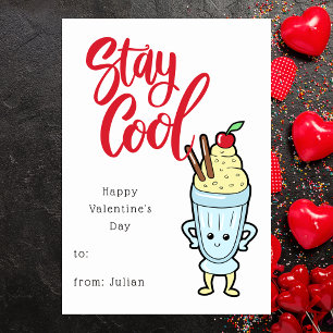 Tarjeta de San Valentín de Amigo de Escuela Infant