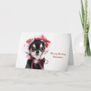 Tarjeta de San Valentín de Chihuahua