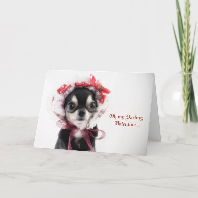 Tarjeta de San Valentín de Chihuahua (Anverso)