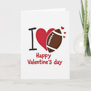 Tarjeta de San Valentín de Deportes que Amo