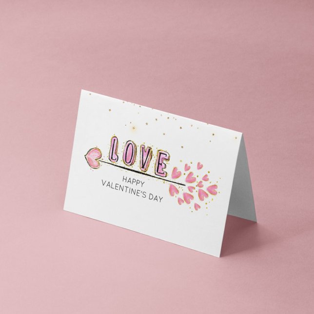 tarjeta de San Valentín de escritura de escritura  (Subido por el creador)