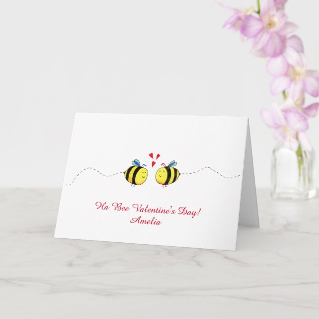 Tarjeta de San Valentín de Ha Bee (Orquídea)