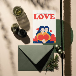 Tarjeta de San Valentín de lujo