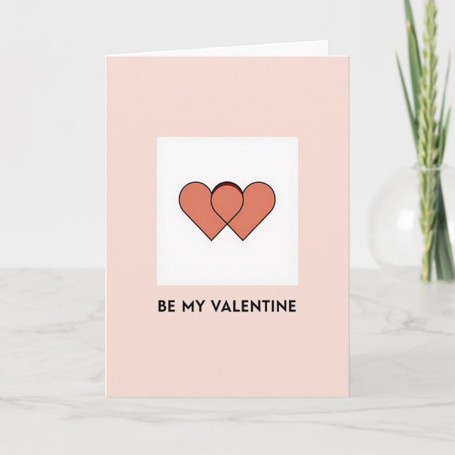 Tarjeta de San Valentín de Melocotón (Anverso)
