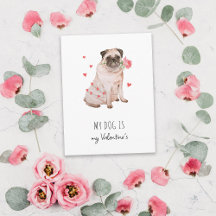 Tarjeta de San Valentín de mi perro