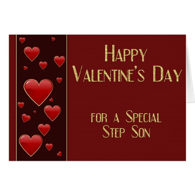 Tarjeta de San Valentín de paso especial Son Mascu (Anverso (Horizontal))