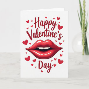 Tarjeta de San Valentín de Romance Moderno
